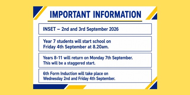 Start of term arrangements